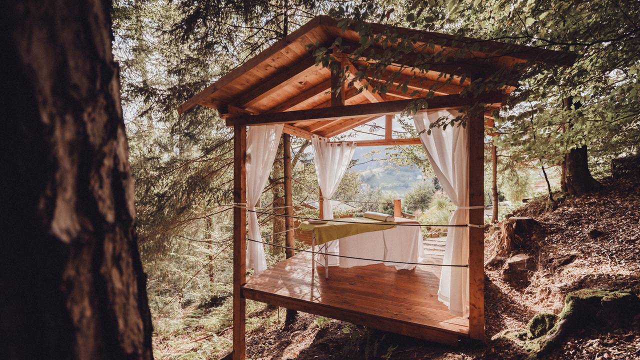 Wellness mitten im Wald in der Sonnenhalde Tonbach