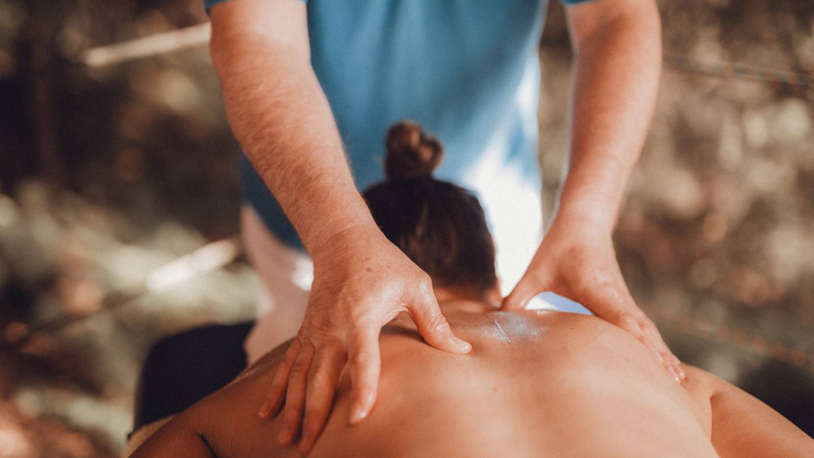 Wohltuende Massagen in der Natur