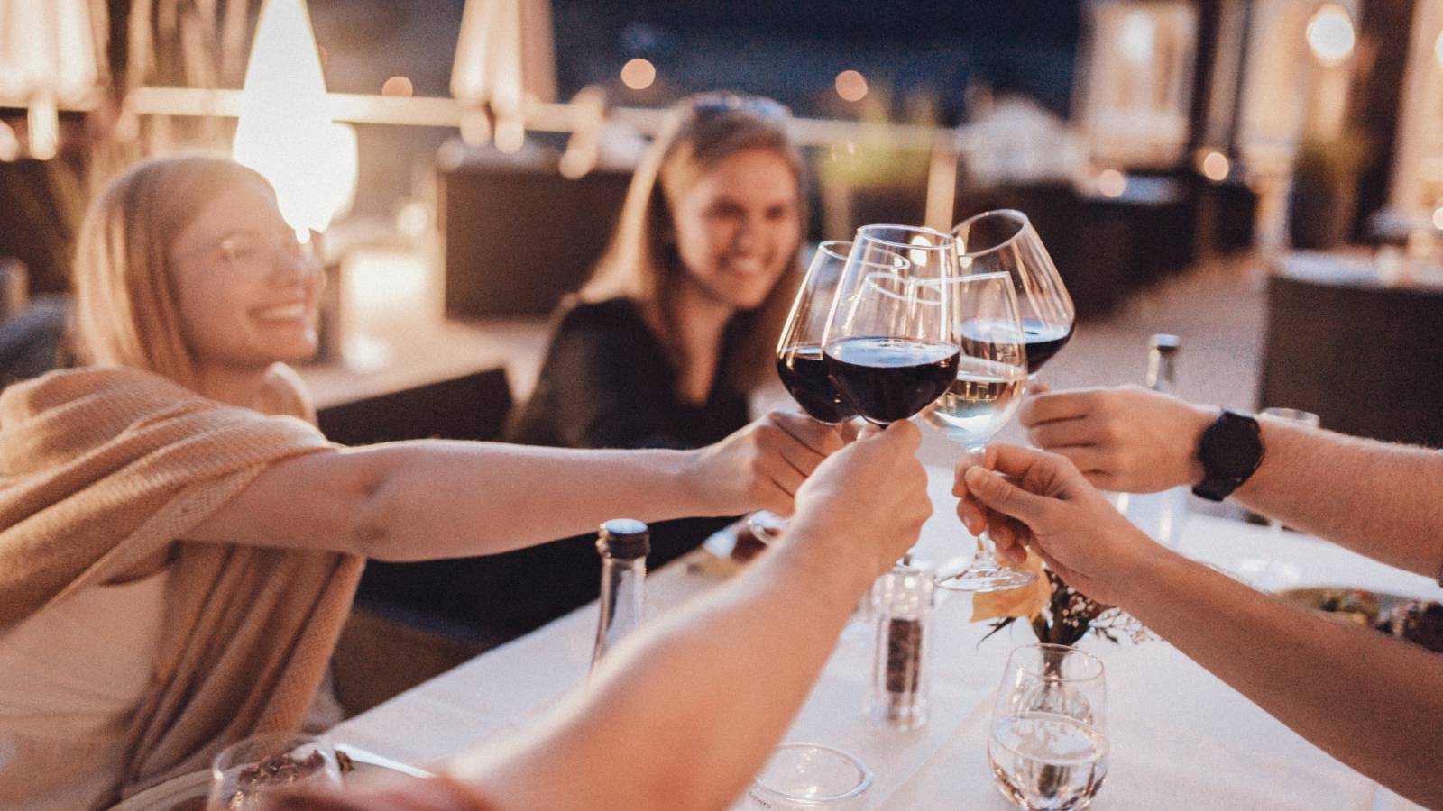 Mit Freunden gemeinsam genießen