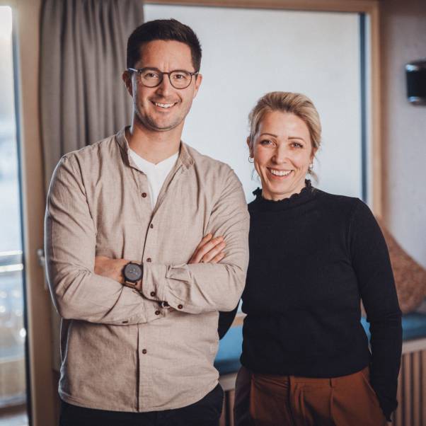 Herzliches Gastgeberpaar