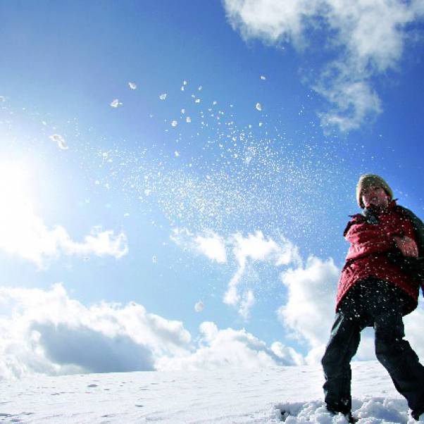 Winter Skifahren Schwarzwald