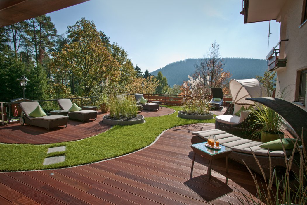 Hotel Sonnenhalde Terrasse